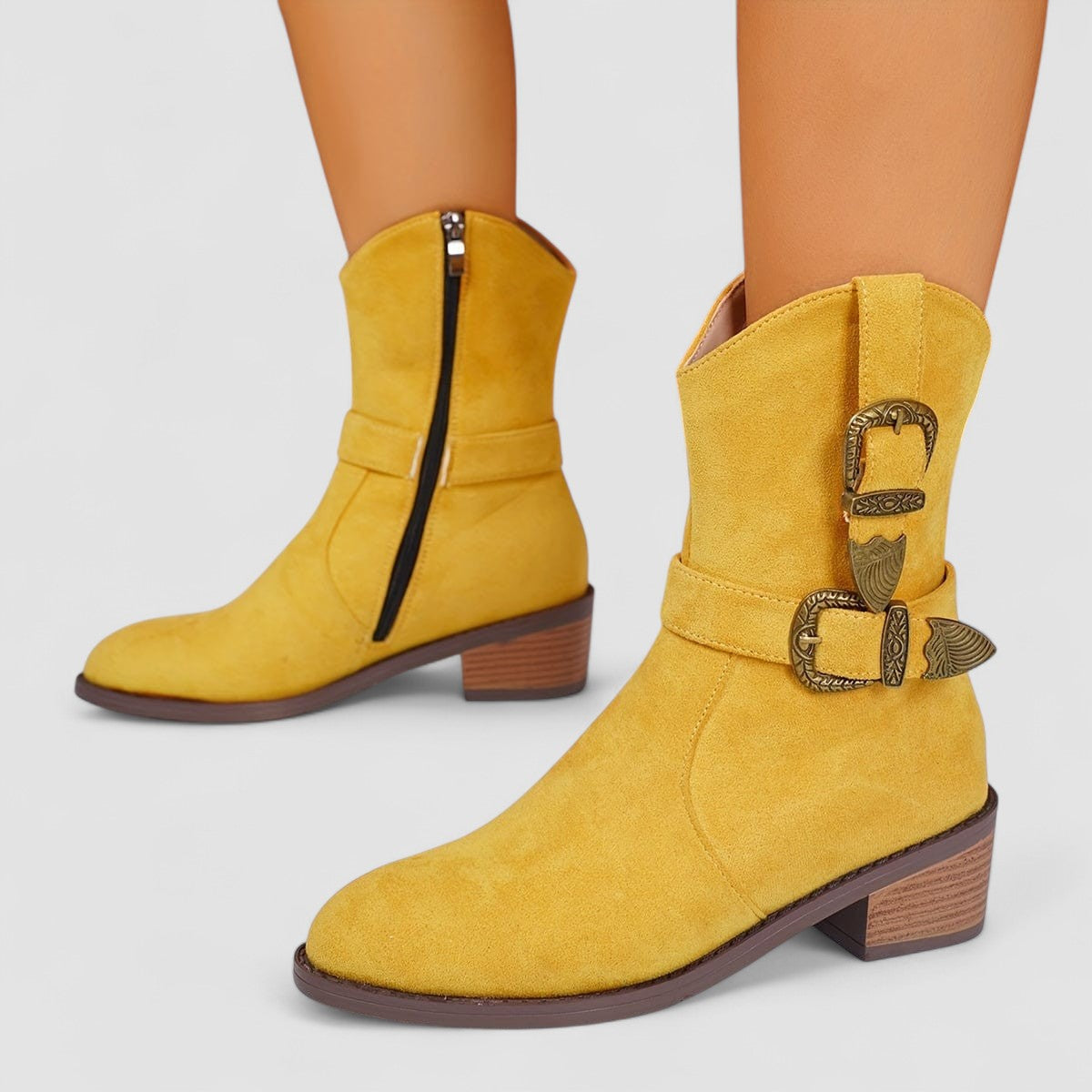 Agnieszka | Ortopedyczne Kozaki Western