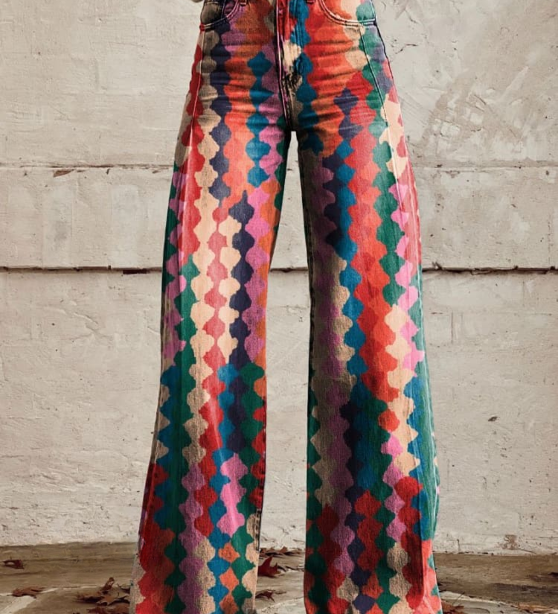SOPHIE | Luźne Spodnie Boho