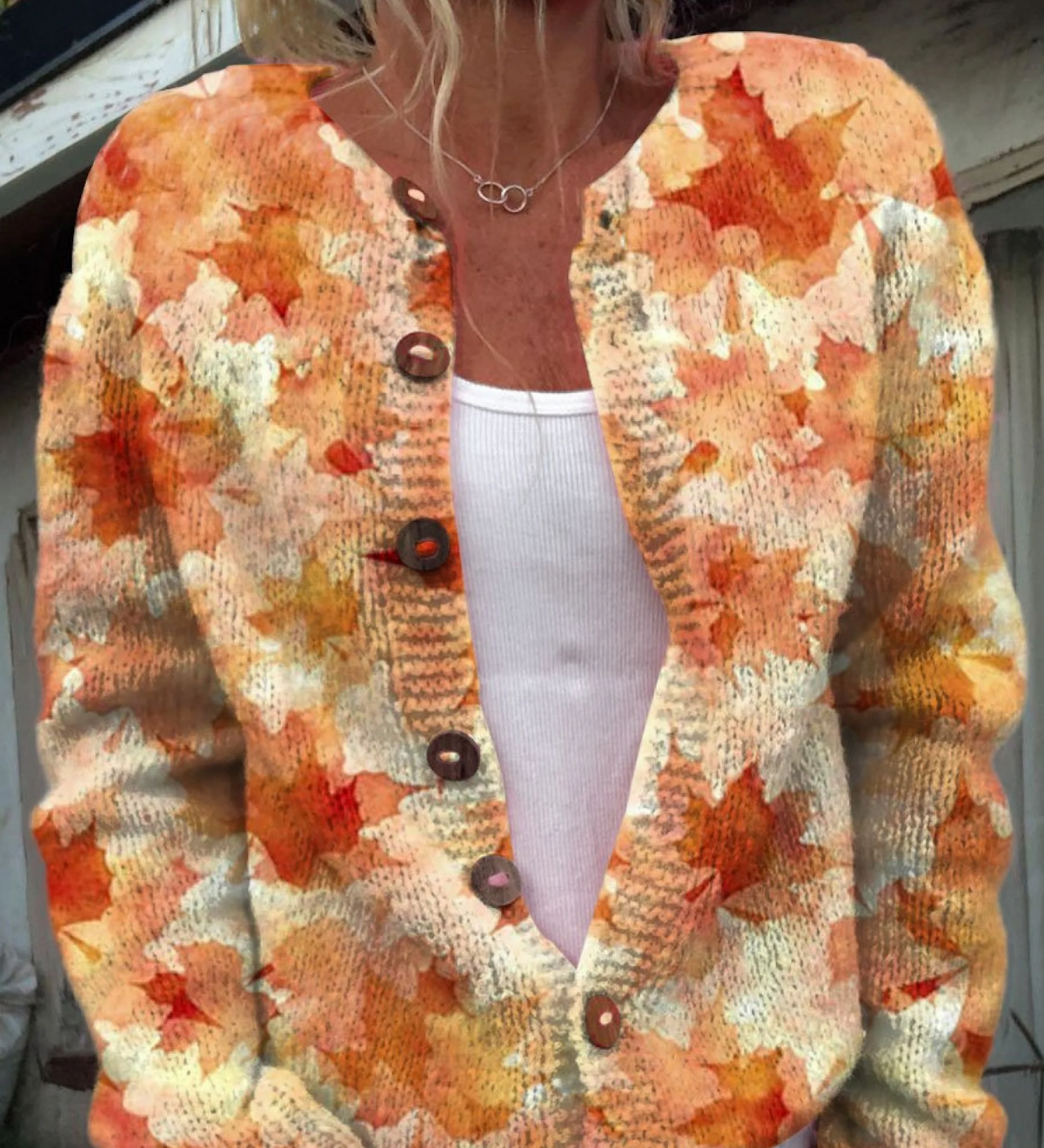Briarwood | Sweter Rozpinany Vintage