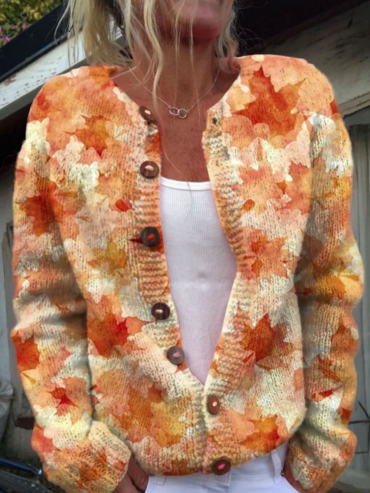 Briarwood | Sweter Rozpinany Vintage
