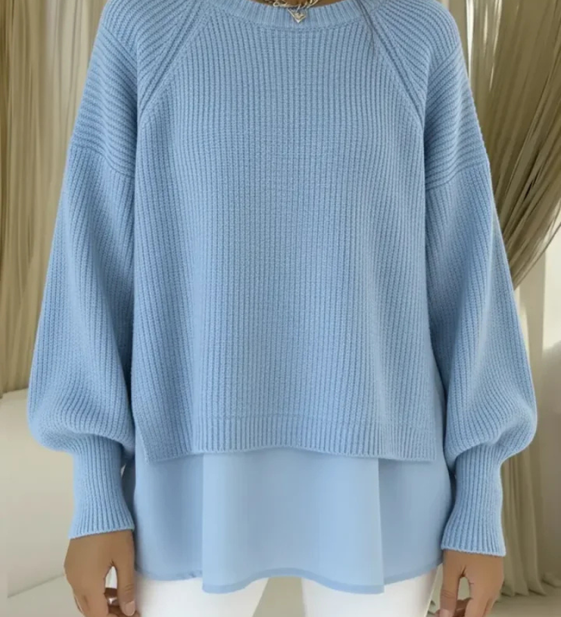 Kestlyn | Sweter z Efektem Warstwowym