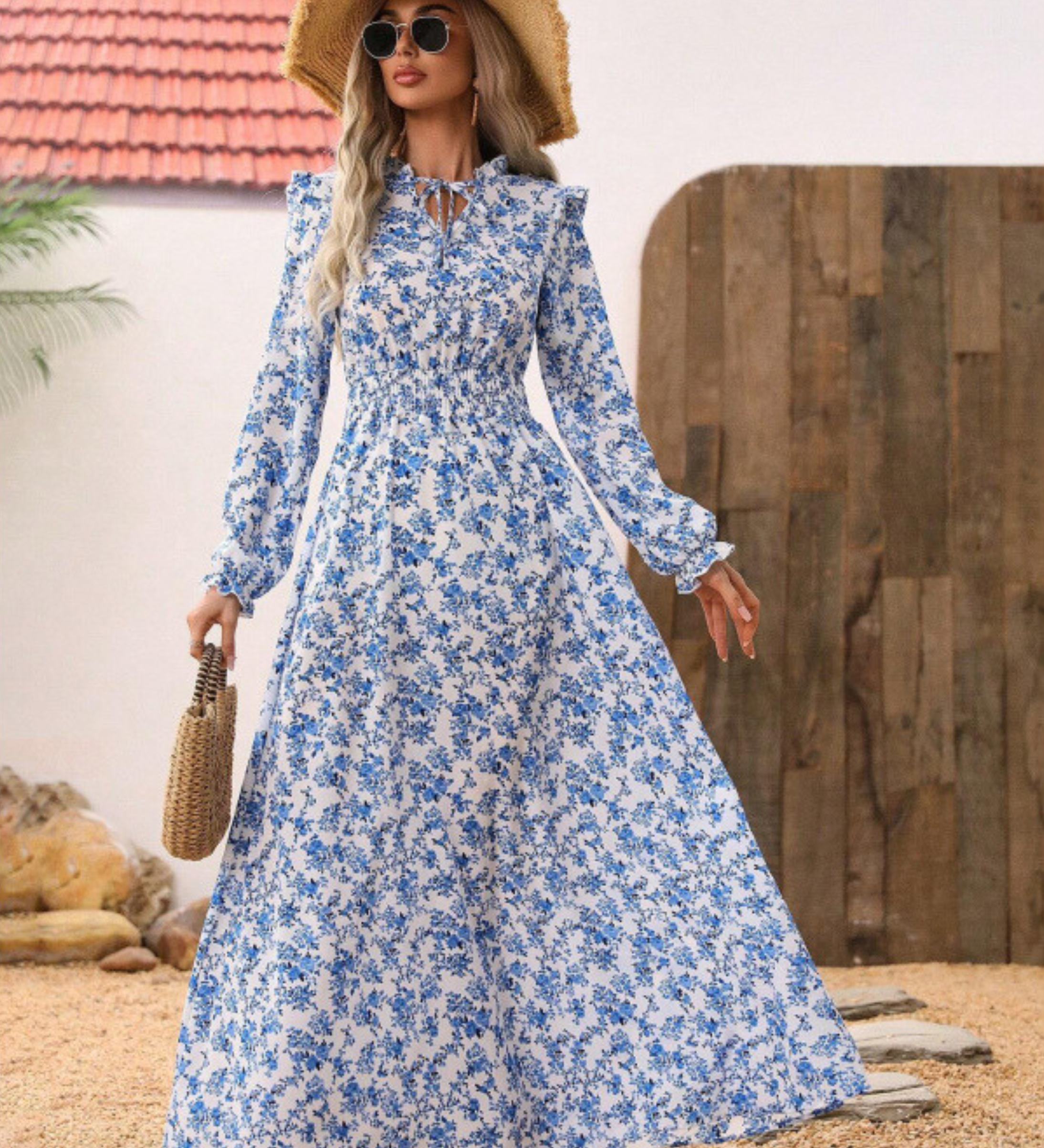ADELA | Sukienka maxi