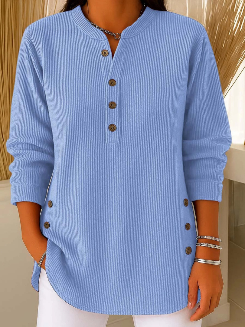 Neva | Guzikowana Tunika Henley