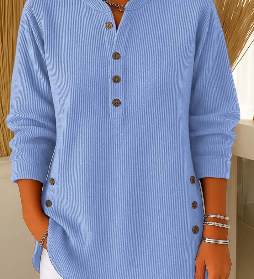 Neva | Guzikowana Tunika Henley