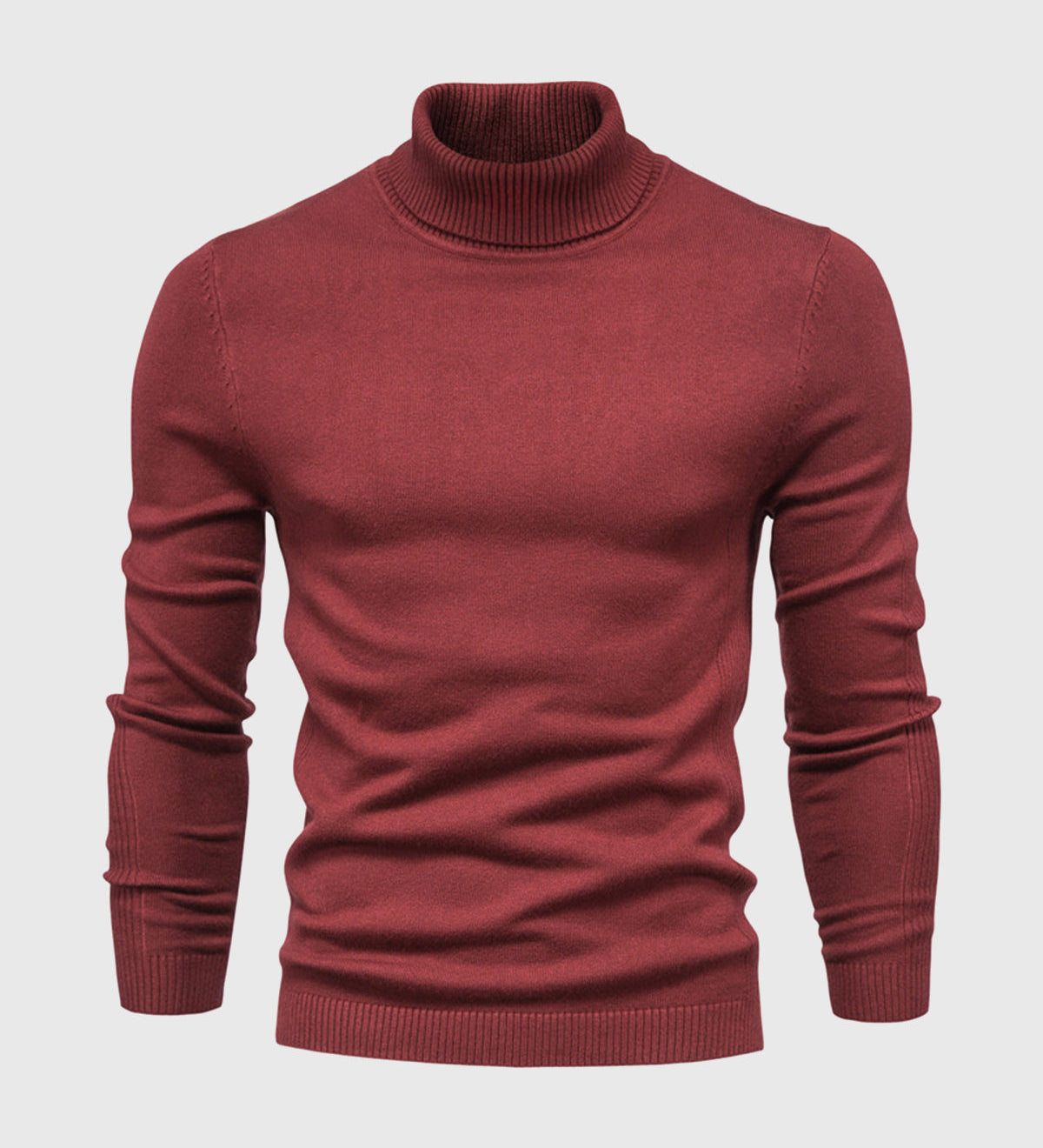 Wyrafinowany Stylowy Męski Sweter z Golfem