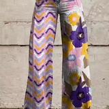Emma | Kwiatowe Spodnie Boho