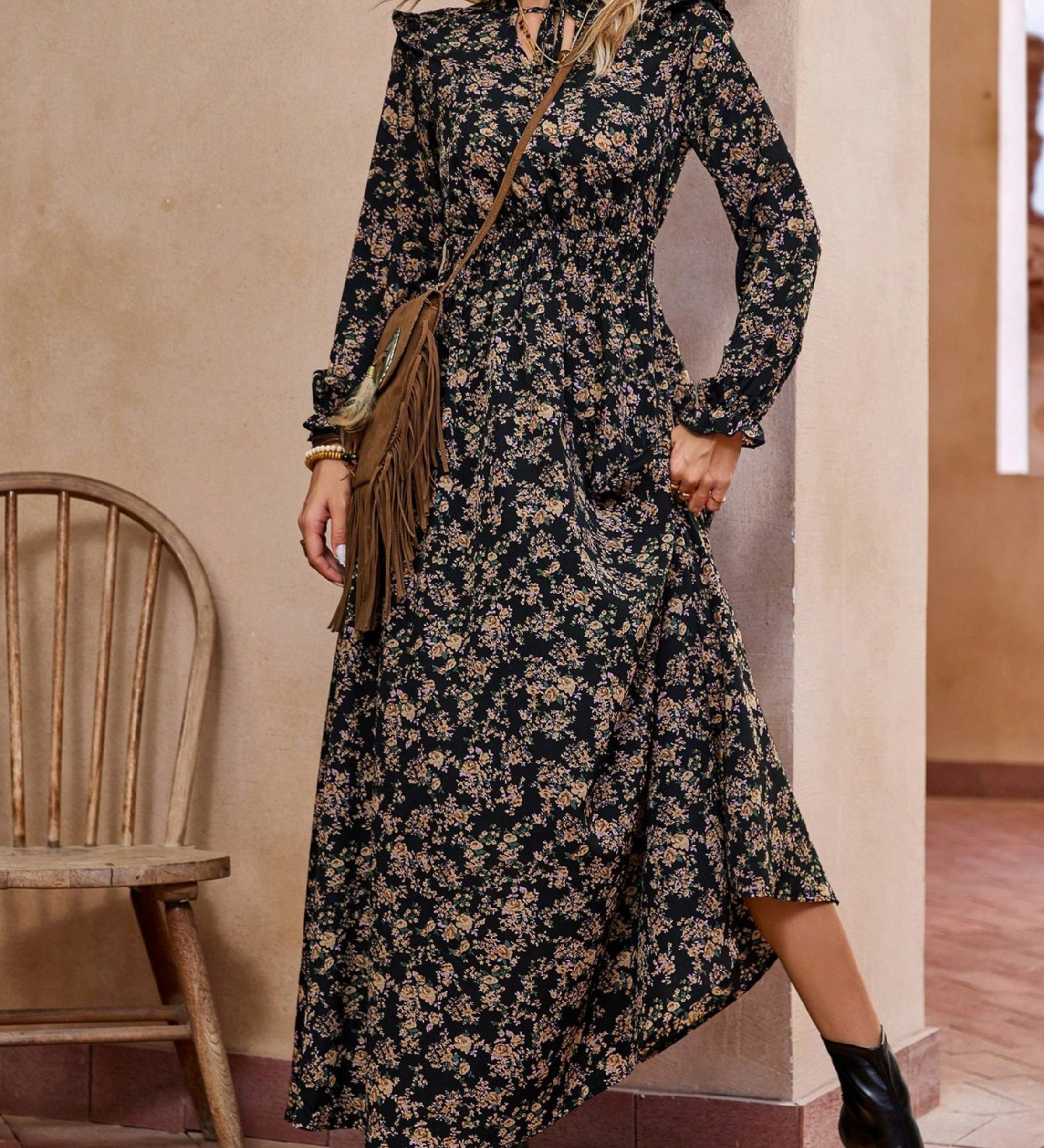 ADELA | Sukienka maxi