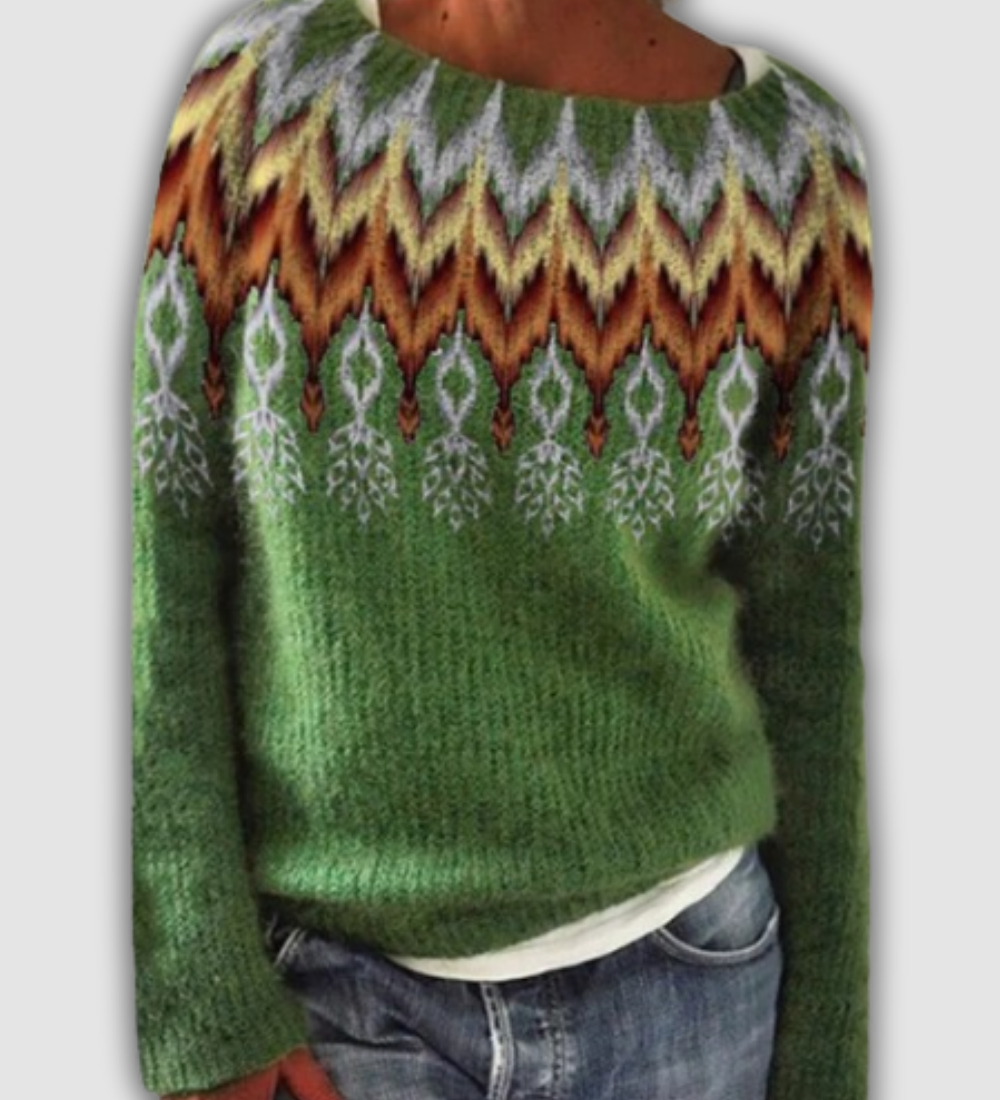 Belia™ - Sweter inspirowany Vintage