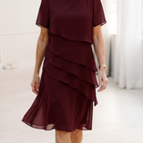 Juliette – Sukienka elegancka, zwiewna z falbanami