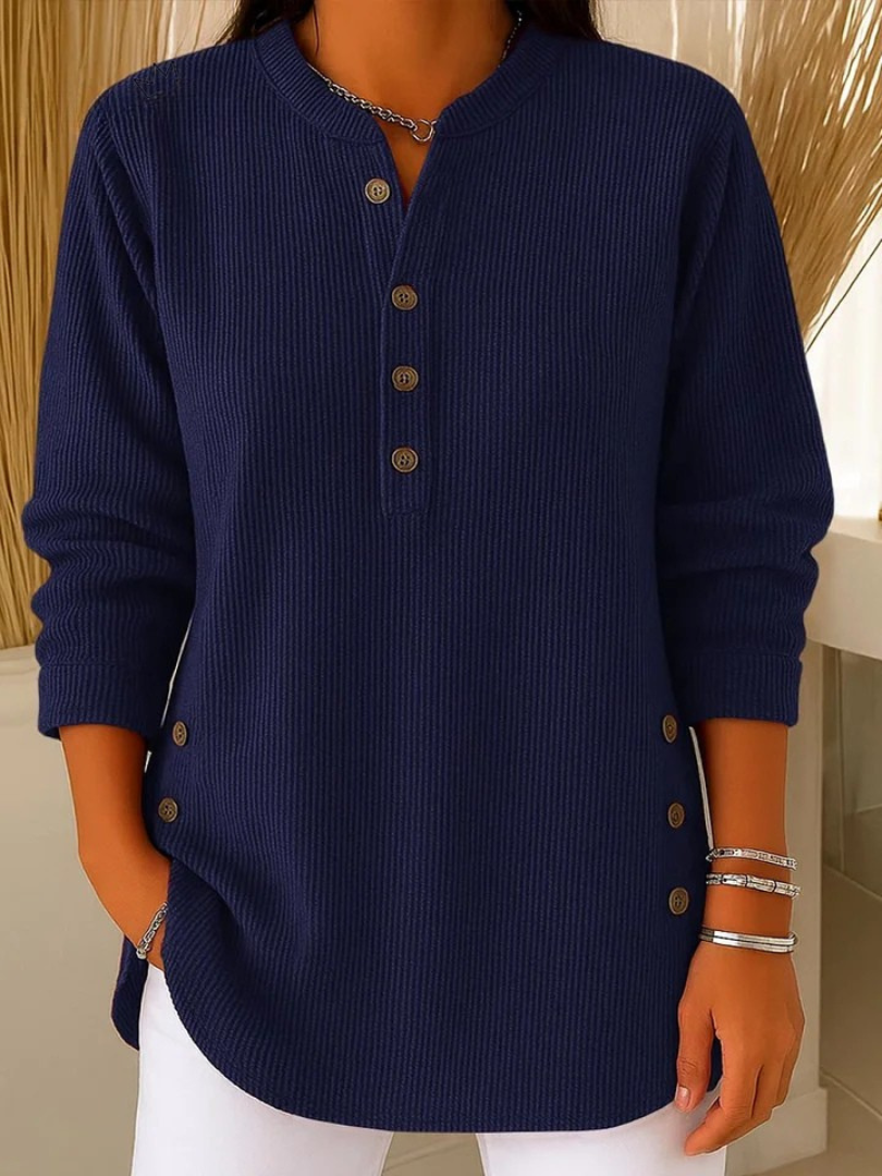 Neva | Guzikowana Tunika Henley