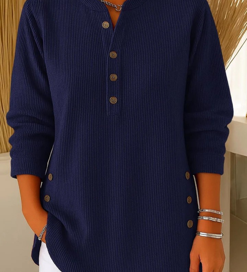 Neva | Guzikowana Tunika Henley