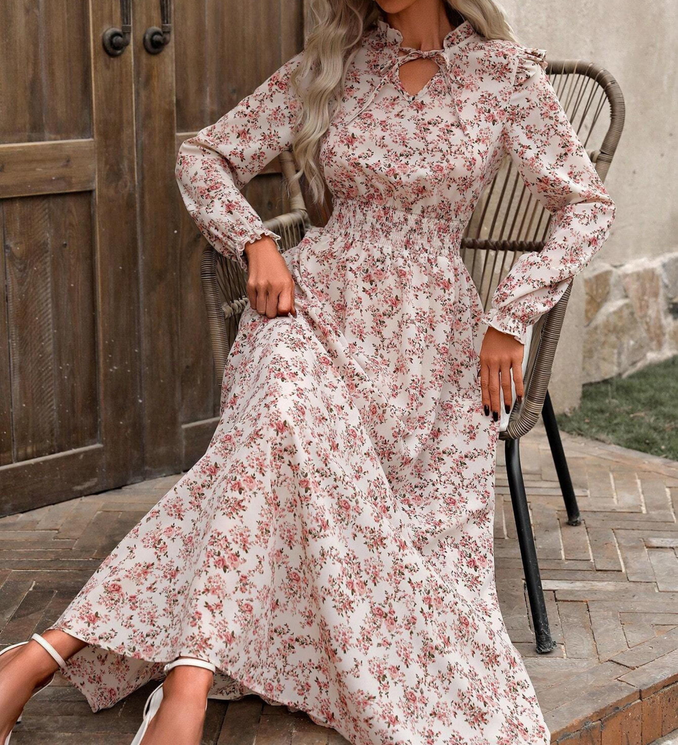 ADELA | Sukienka maxi