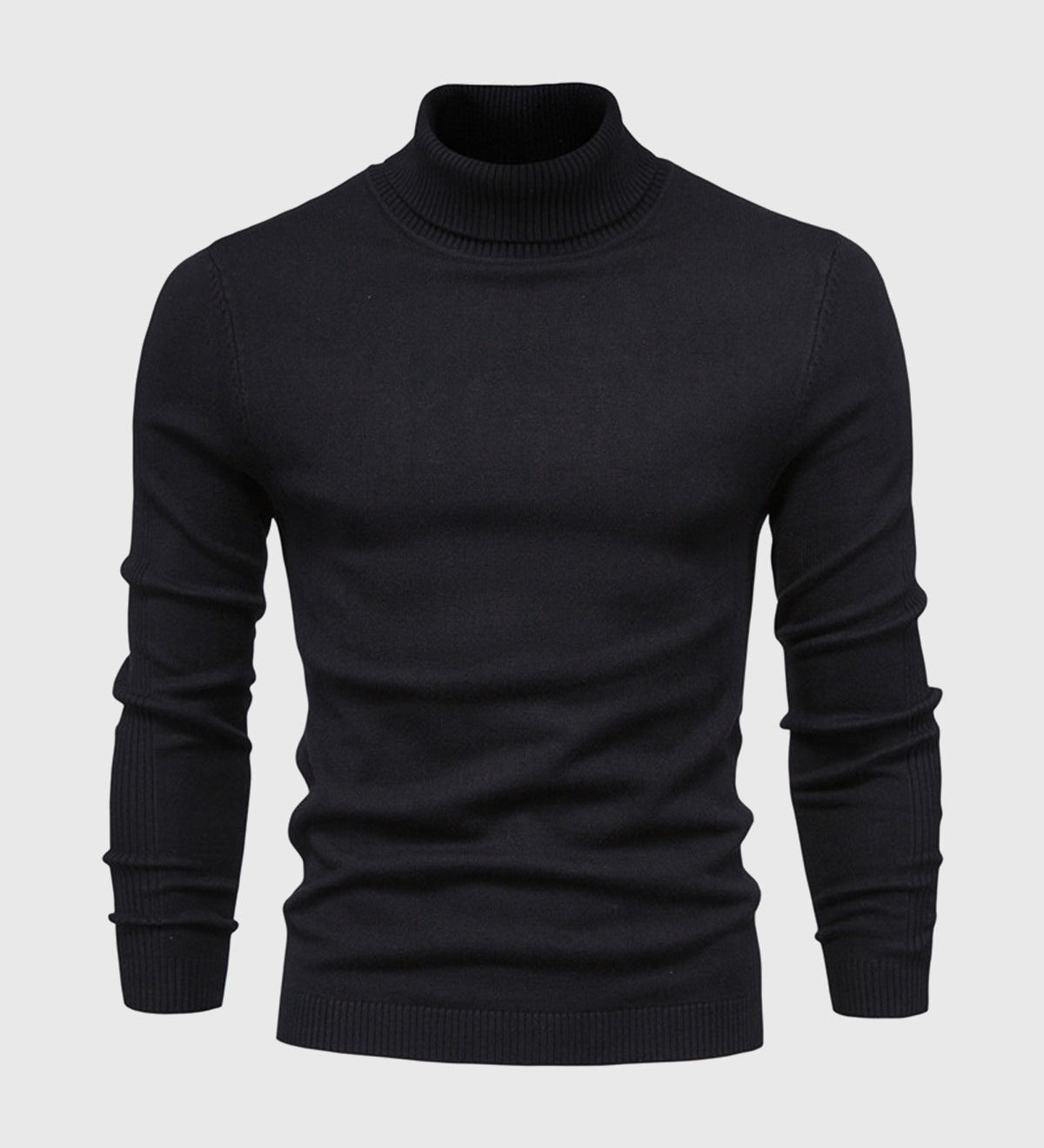 Wyrafinowany Stylowy Męski Sweter z Golfem