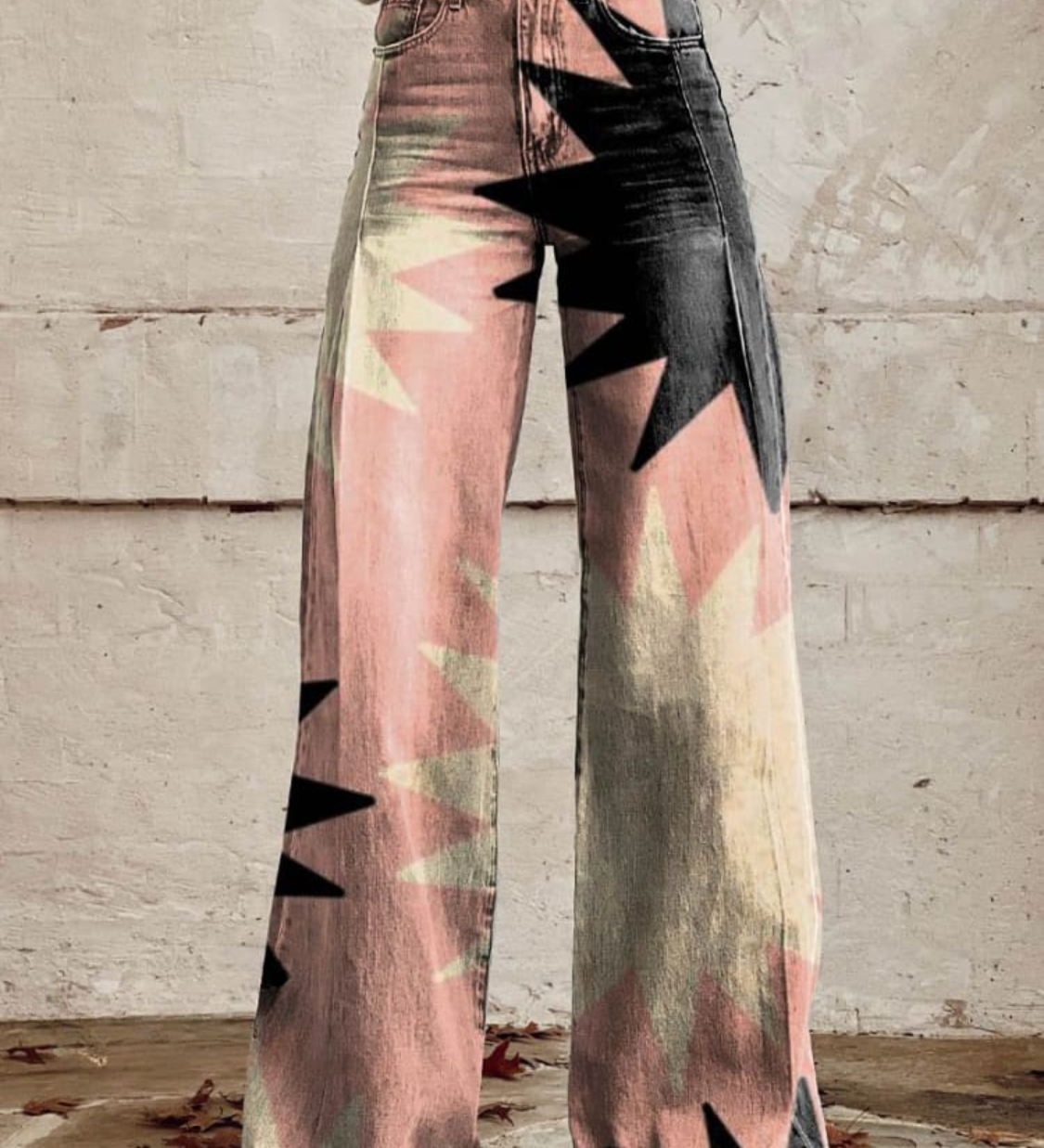 Agnieszka | Eleganckie Spodnie Boho