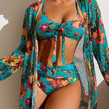 Justyna – Bikini z Kwiecistą Spódniczką