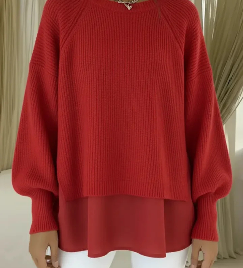 Kestlyn | Sweter z Efektem Warstwowym