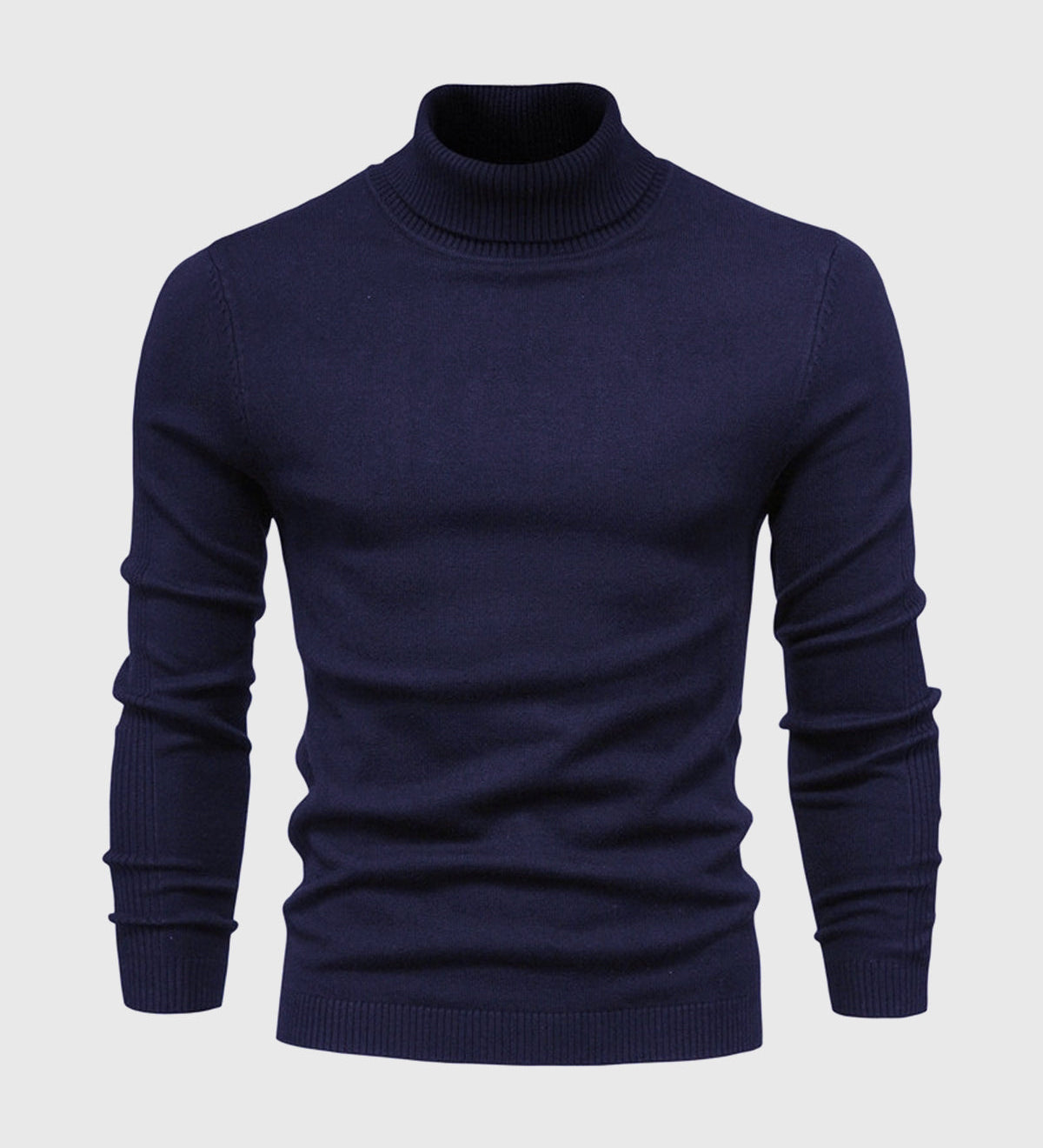 Wyrafinowany Stylowy Męski Sweter z Golfem
