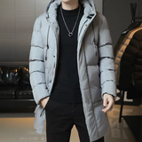 Elegancka Długa Kurtka Zimowa