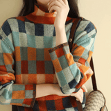 Katarzyna | Oversizowy Sweter z Golfem