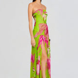 Sukienka Riviera Long - Limonata Green