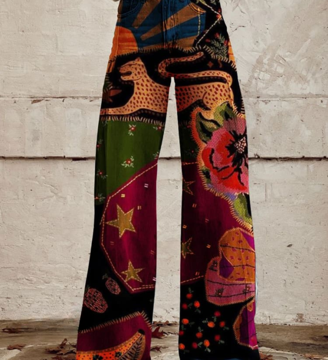LENA | Eleganckie Spodnie Boho