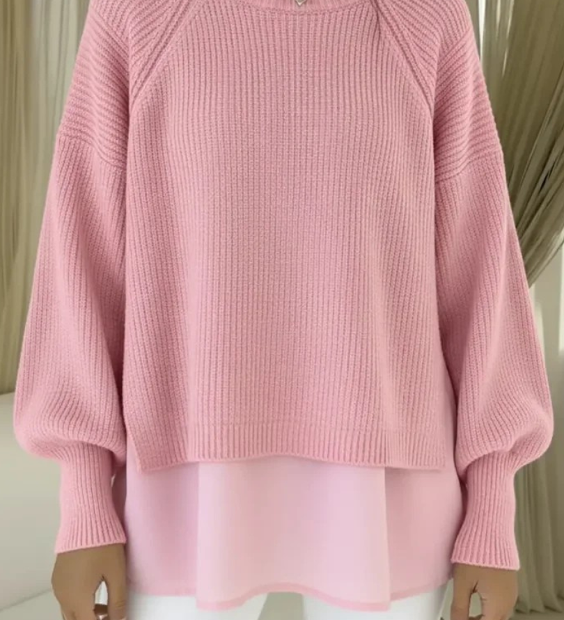 Kestlyn | Sweter z Efektem Warstwowym