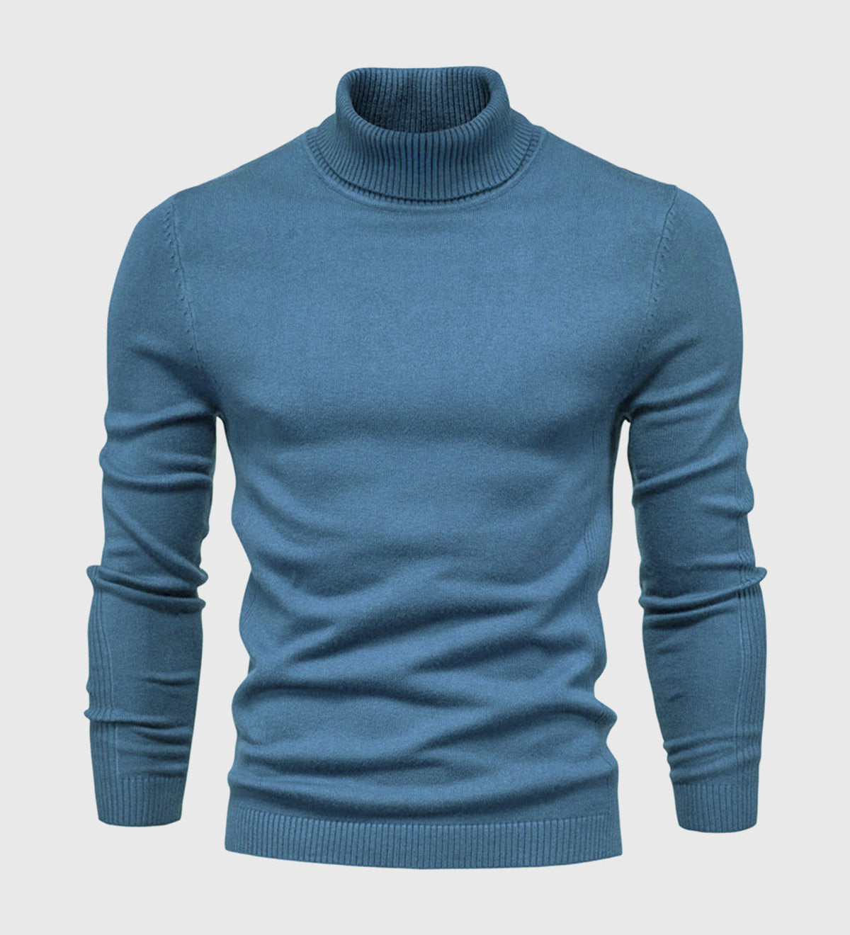 Wyrafinowany Stylowy Męski Sweter z Golfem