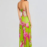Sukienka Riviera Long - Limonata Green