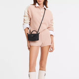 Mini Skórzana Torba Longchamp - Brązowa