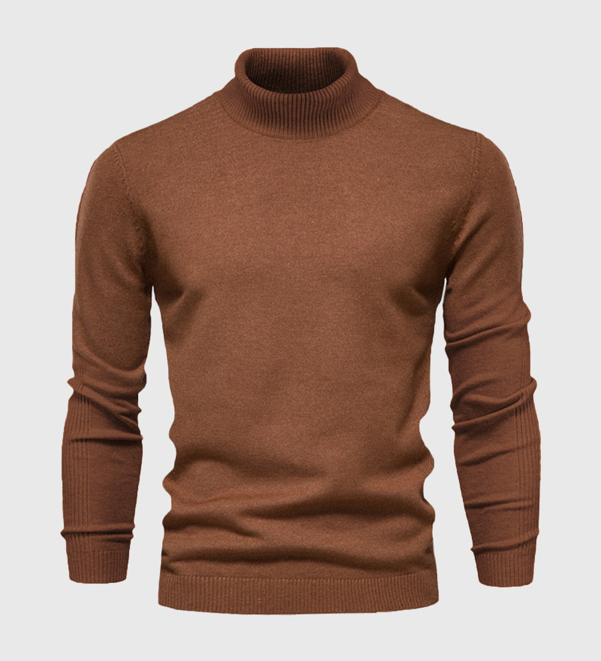 Wyrafinowany Stylowy Męski Sweter z Golfem