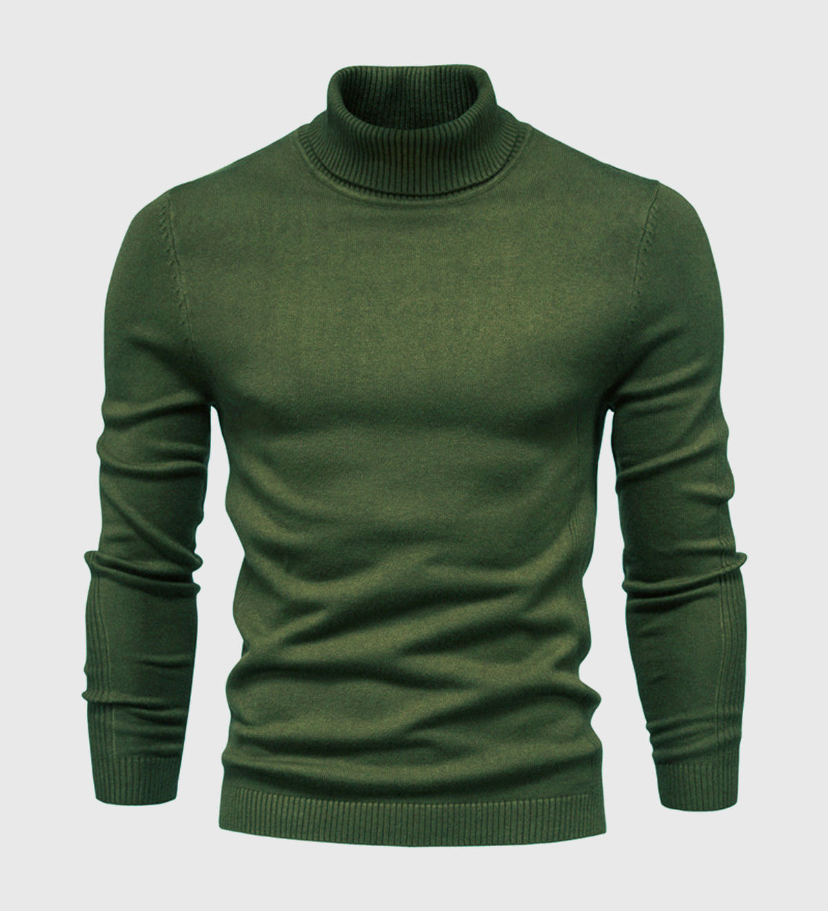 Wyrafinowany Stylowy Męski Sweter z Golfem