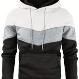 Męska Bluza Kolorowa Streetwear z Kieszenią Kangurzą