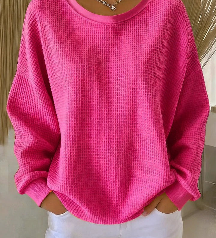 Gabriela | Sweter z Szerokim Kolnierzem