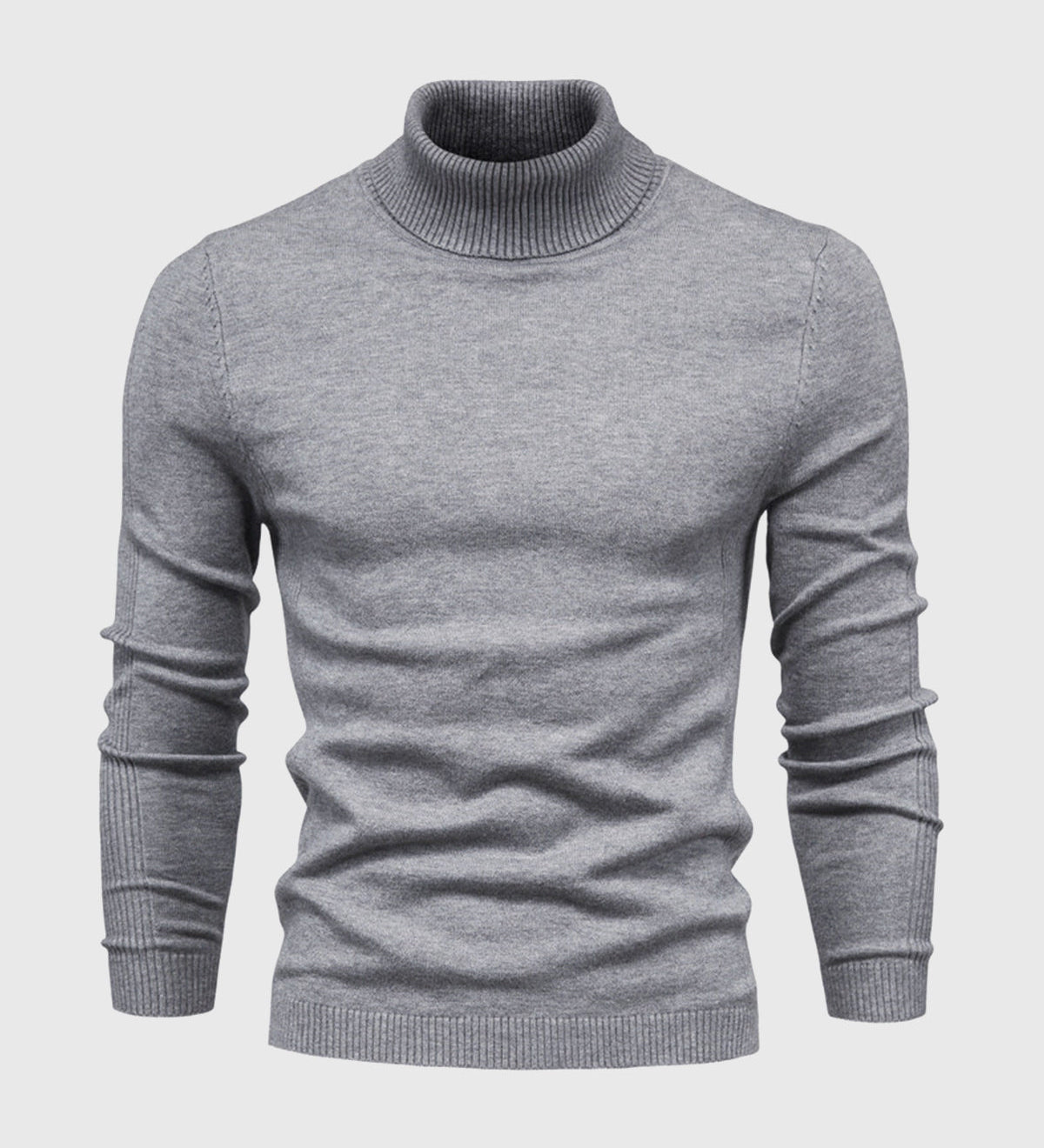 Wyrafinowany Stylowy Męski Sweter z Golfem