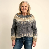 Teresa | Vintage Sweter Islandzki