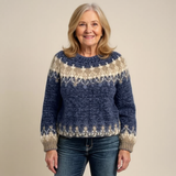 Teresa | Vintage Sweter Islandzki