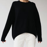 Laura | Oversizowy Sweter z Okraglym Dekoltem