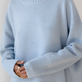 Laura | Oversizowy Sweter z Okraglym Dekoltem