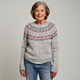 Weronika | Vintage Sweter Islandzki