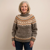 Grazyna | Vintage Sweter Islandzki