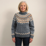 Grazyna | Vintage Sweter Islandzki