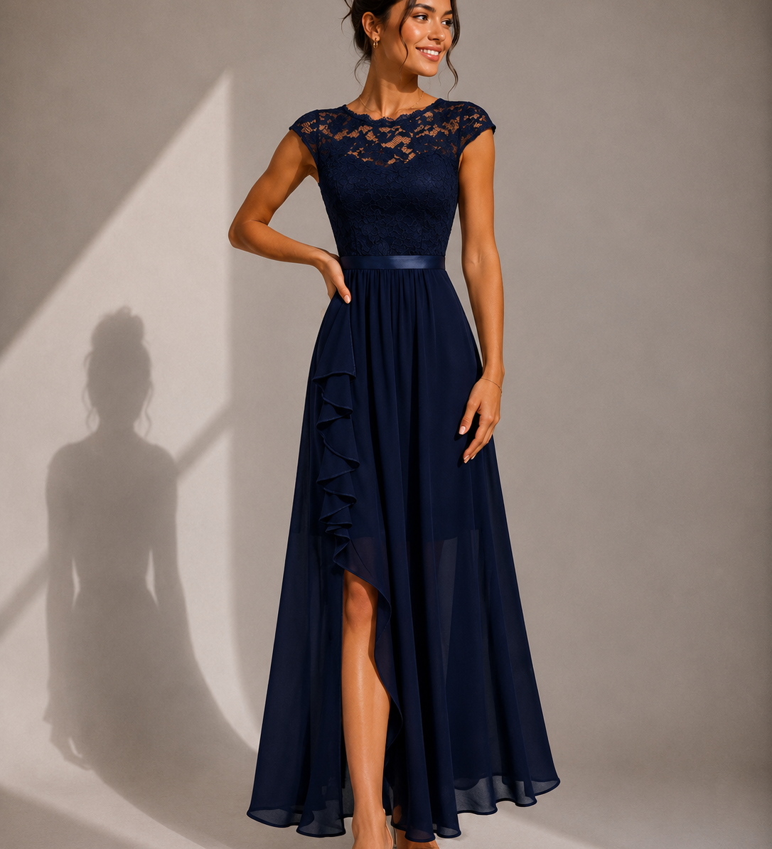 JUSTYNA | Sukienka maxi
