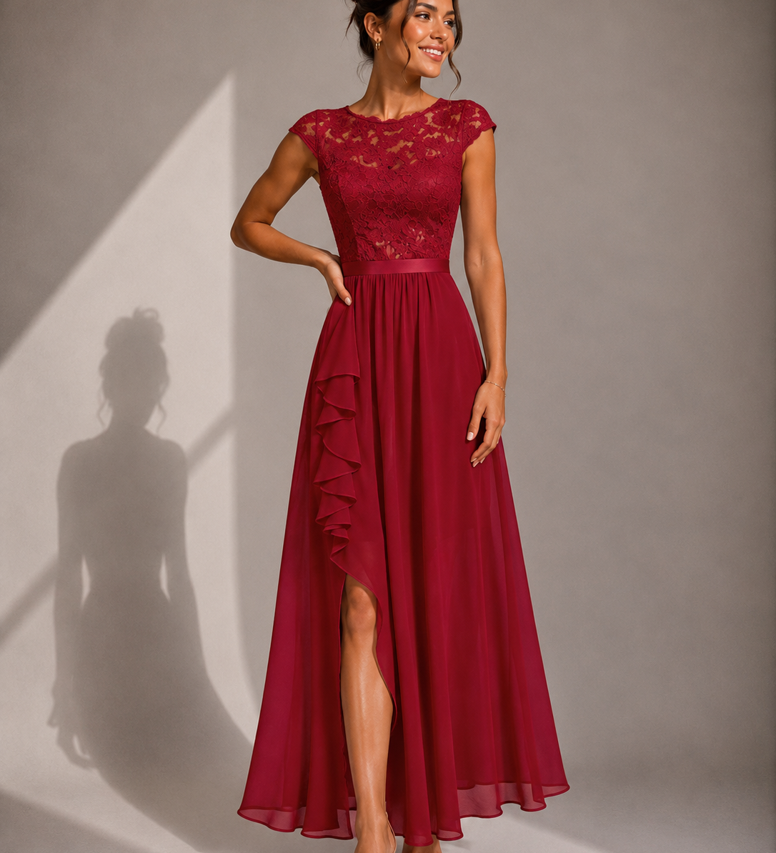 JUSTYNA | Sukienka maxi