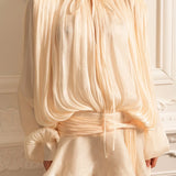 Sukienka Cassiopeia Krótka - Champagne Ivory