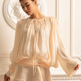 Sukienka Cassiopeia Krótka - Champagne Ivory