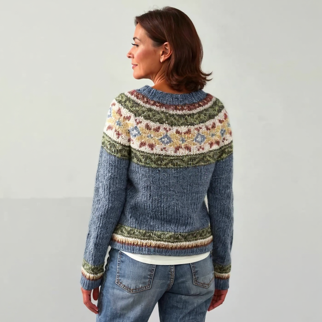 Katarzyna Vintage Sweter Islandzki