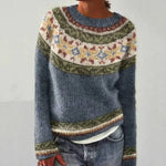 Katarzyna Vintage Sweter Islandzki