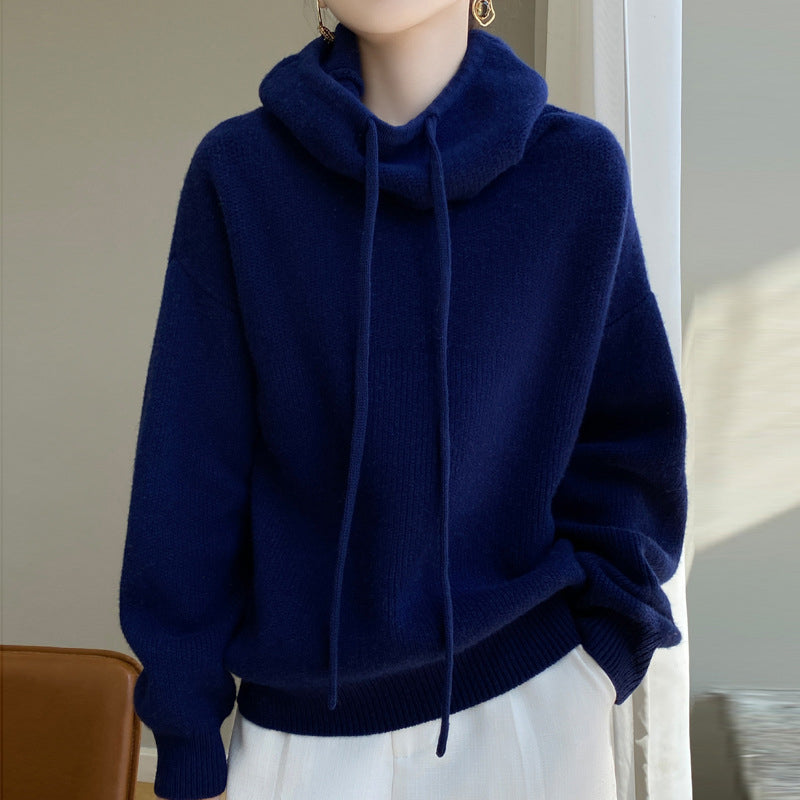 Sara | Oversizowy Sweter z Kapturem