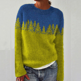 Anna Vintage Sweter Islandzki