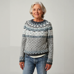Ewa Vintage Sweter Islandzki